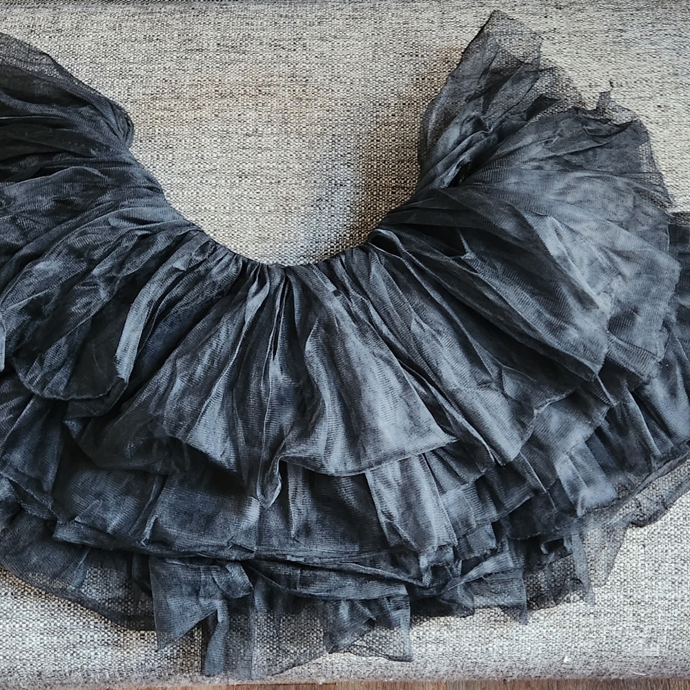 Plus Size Black Tutu
